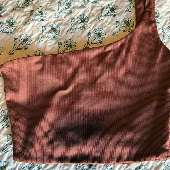 Naked Wardrobe One-Shoulder Tank Top - Picture 3 of 7